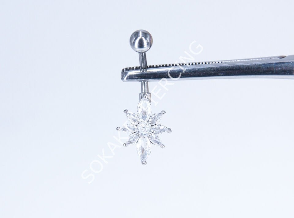 F151- GÖBEK PİERCİNGİ