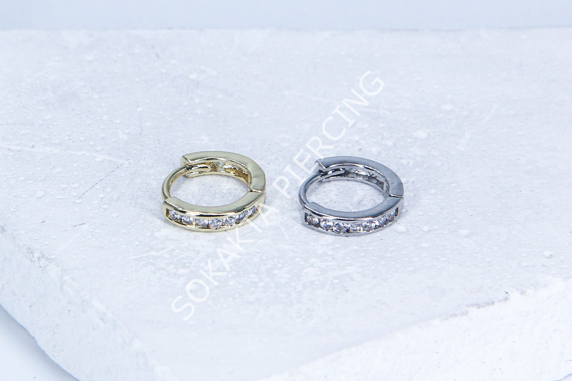 E175-A  - 8MM HALKA Gold