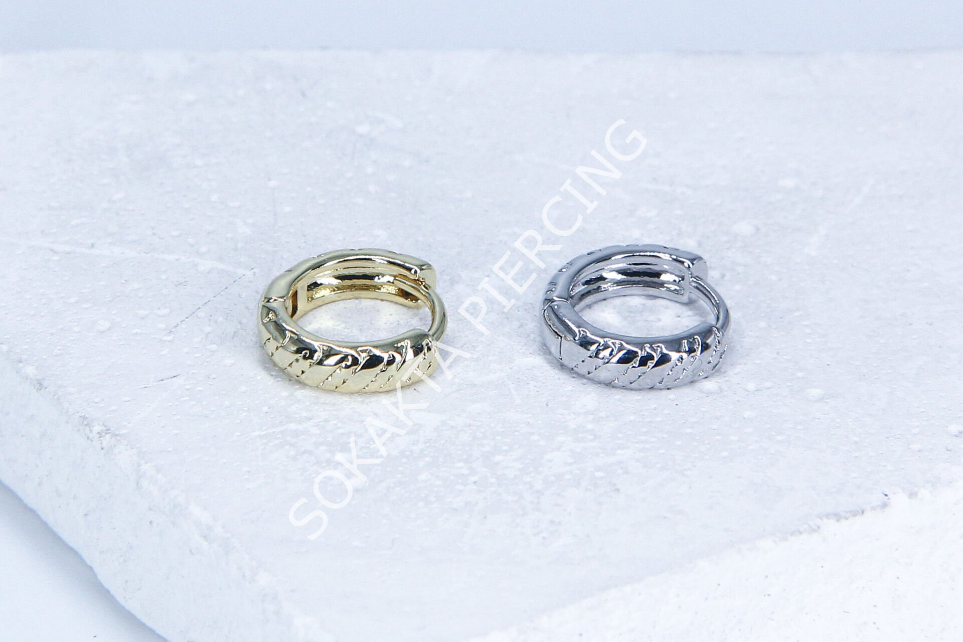 E177-B  - 8MM HALKA Gold