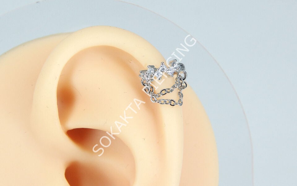 E167 - HALKA PİERCİNG Silver