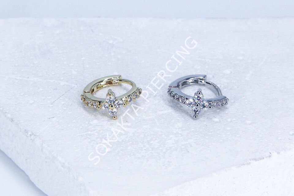 E178-B- 8MM HALKA Silver