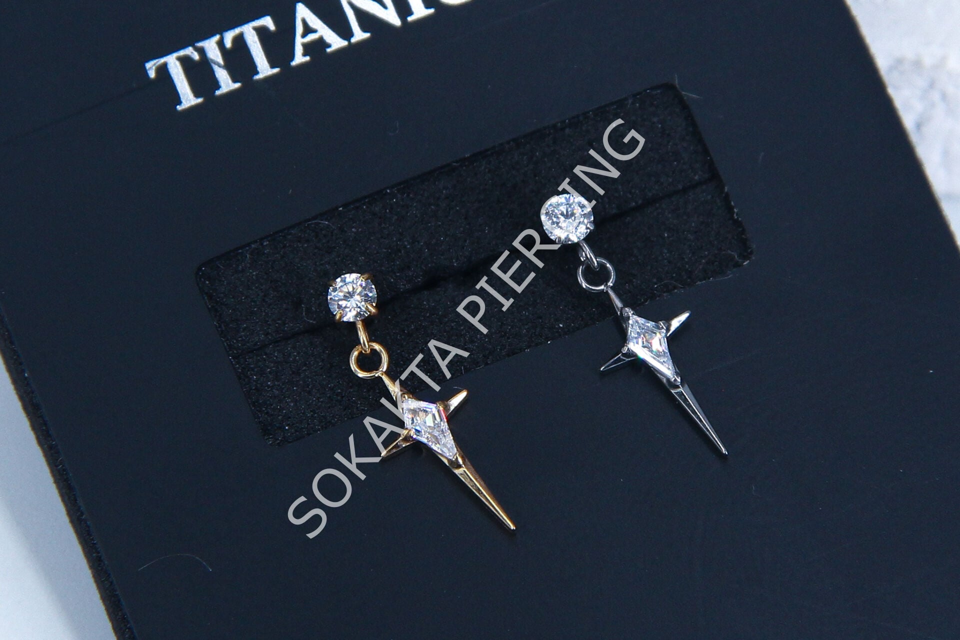 M204-205 - TITANIUM PİERCİNG Silver