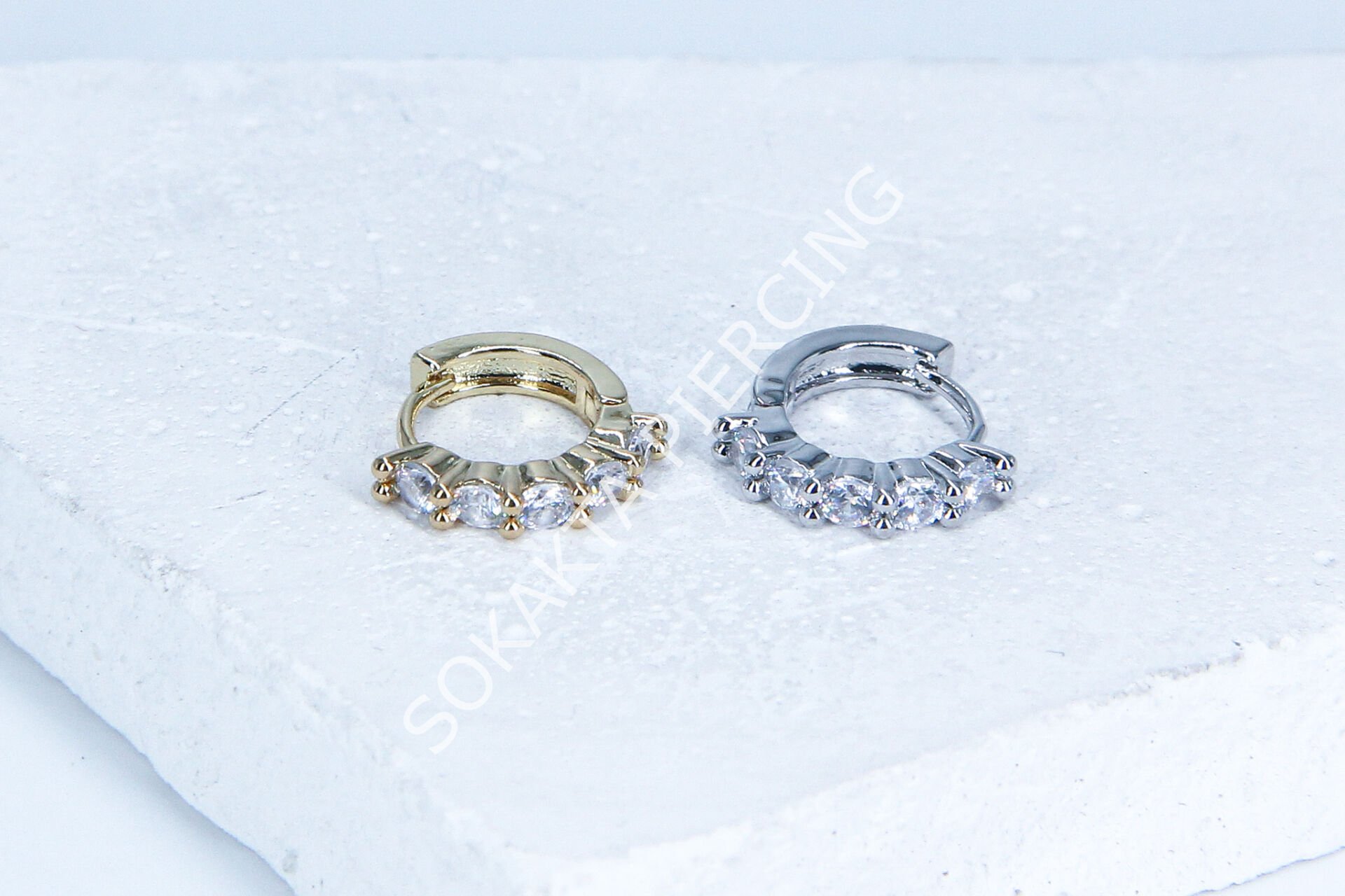 E180-B- 8MM HALKA Gold