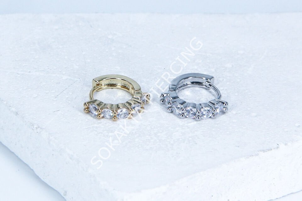 E180-B- 8MM HALKA Gold