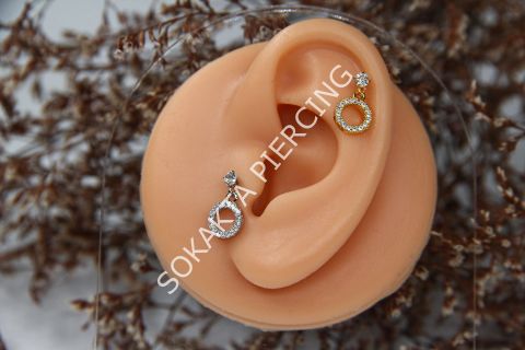 C9 - SALLANTILI TRAGUS - HELIX Silver