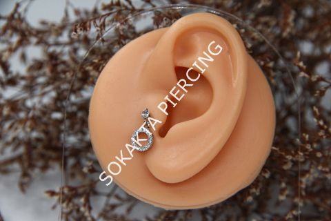 C9 - SALLANTILI TRAGUS - HELIX Silver