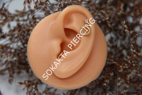 C9 - SALLANTILI TRAGUS - HELIX Silver