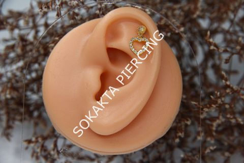 B106 - SALLANTILI TRAGUS - HELIX Silver