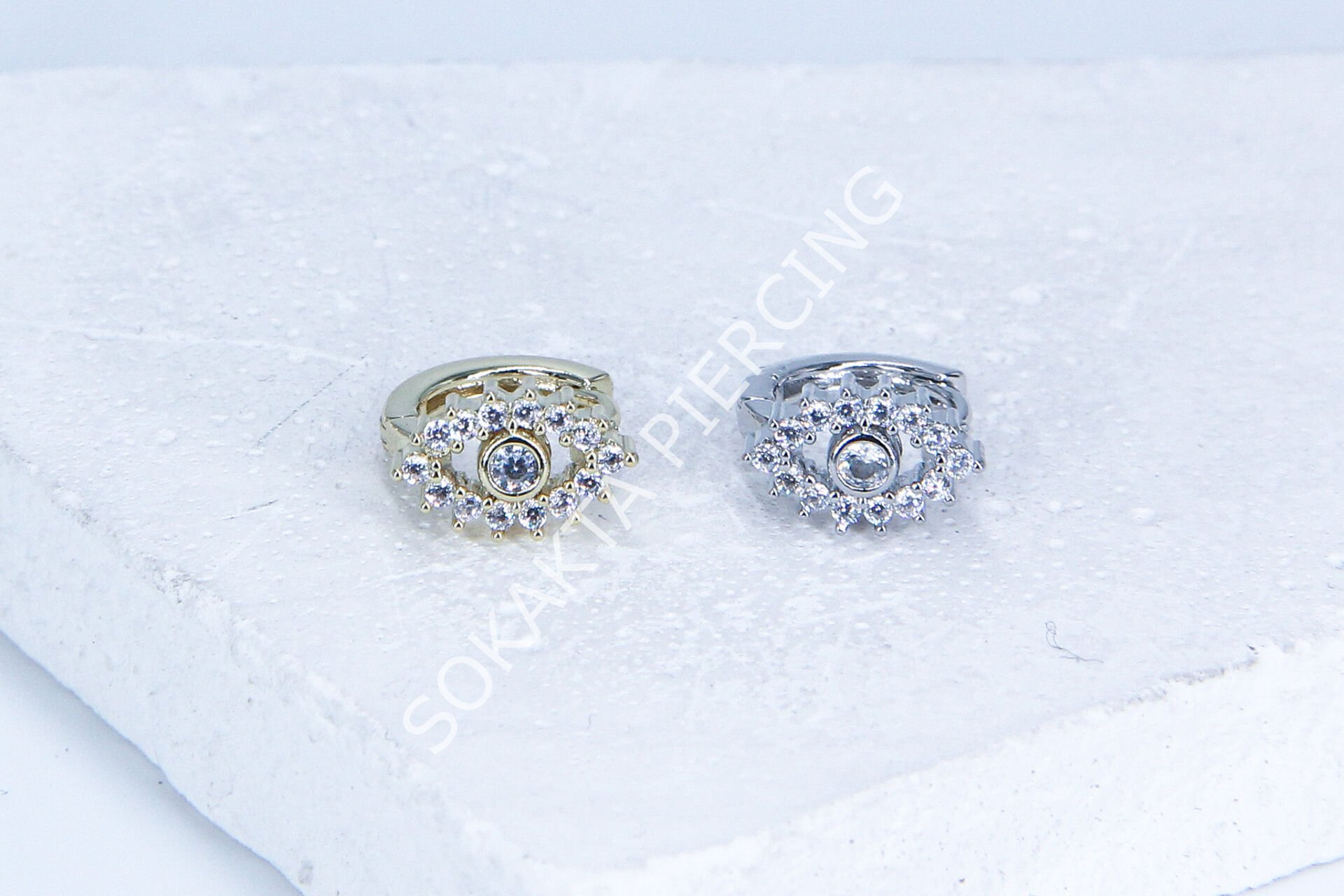 E188- 8MM HALKA Gold