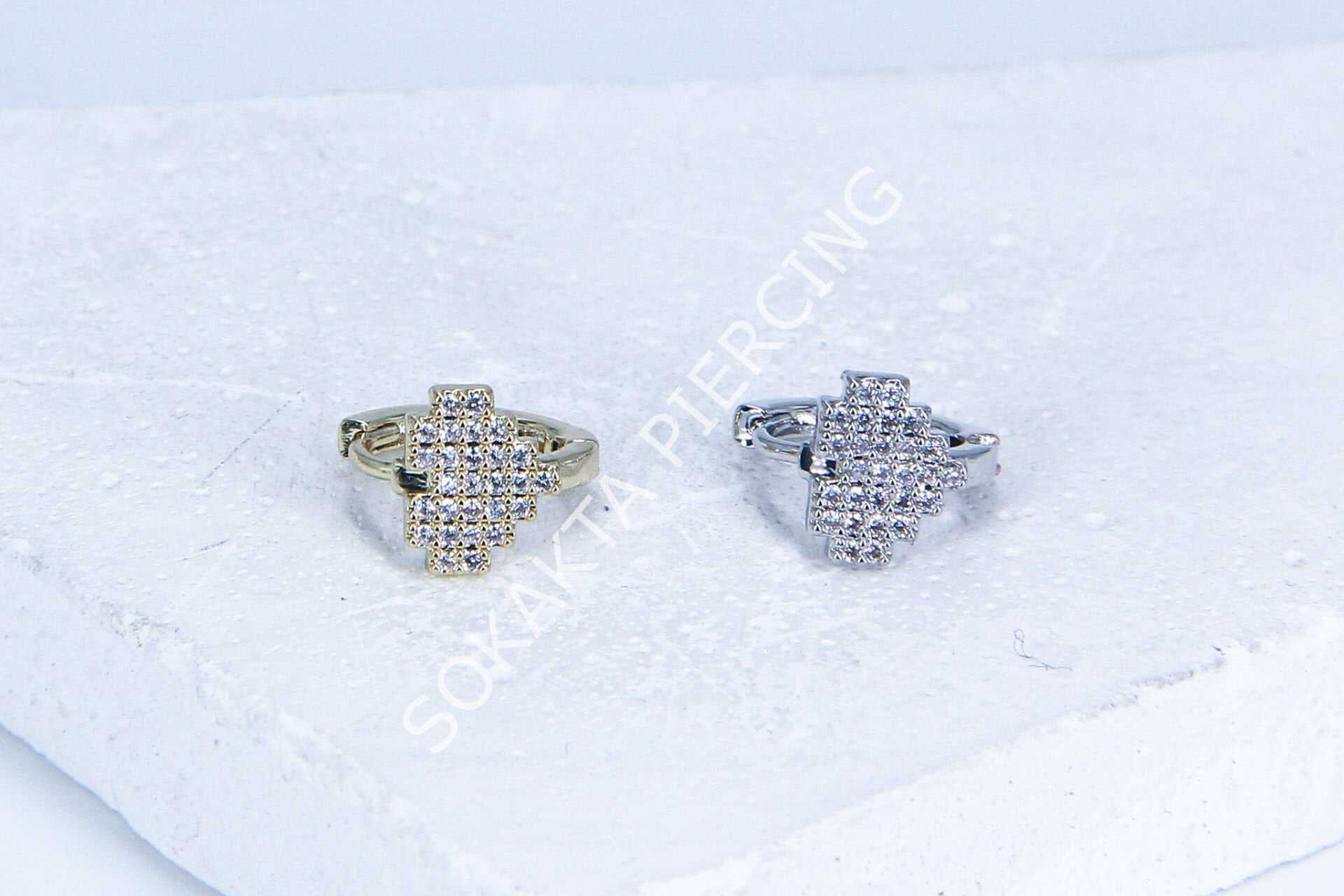 E193-A- 8MM HALKA Gold